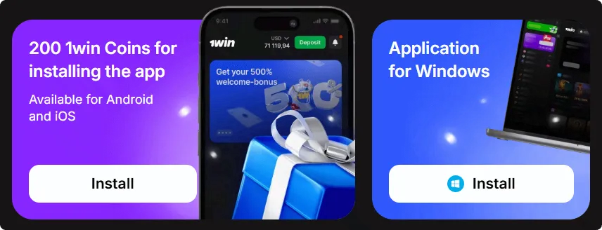 1win App — Download and Installation